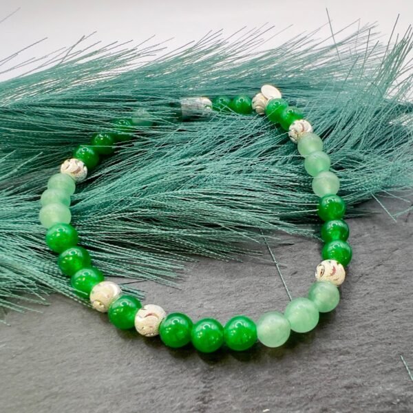 Green Bead Bracelet