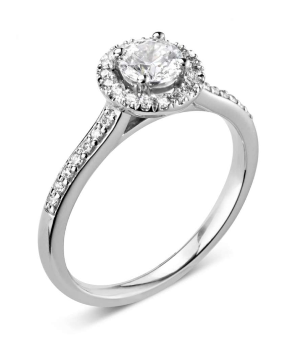Platinum Diamond Engagement Ring
