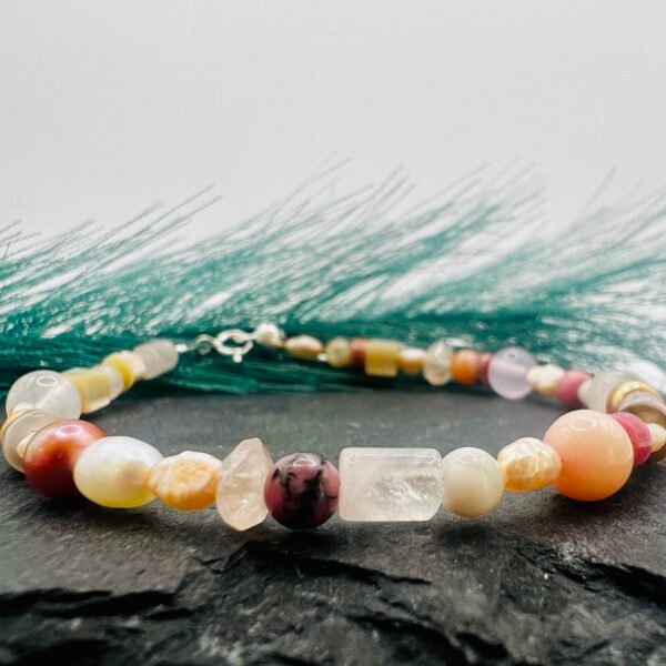 Quartz Bead Bracelet
