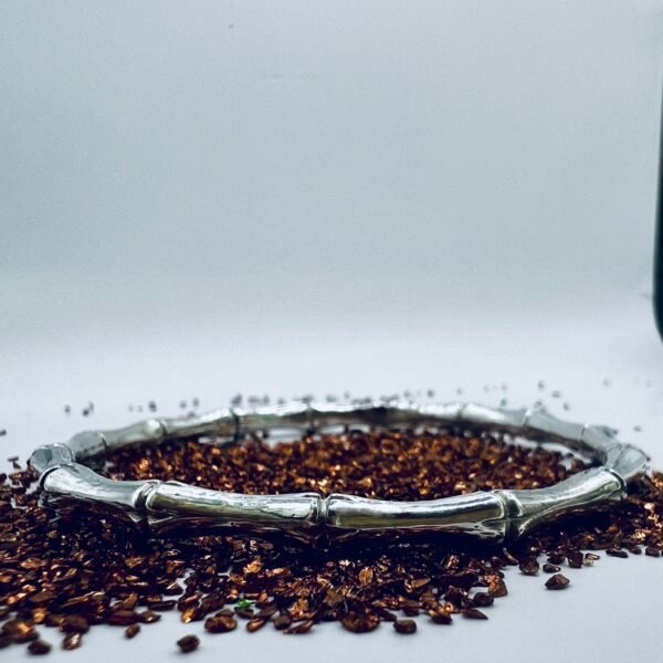 Silver Bamboo Bangle