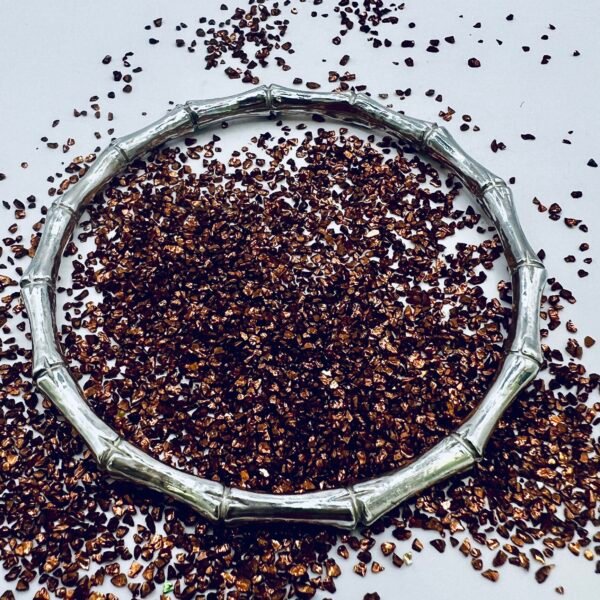 Silver Bamboo Bangle