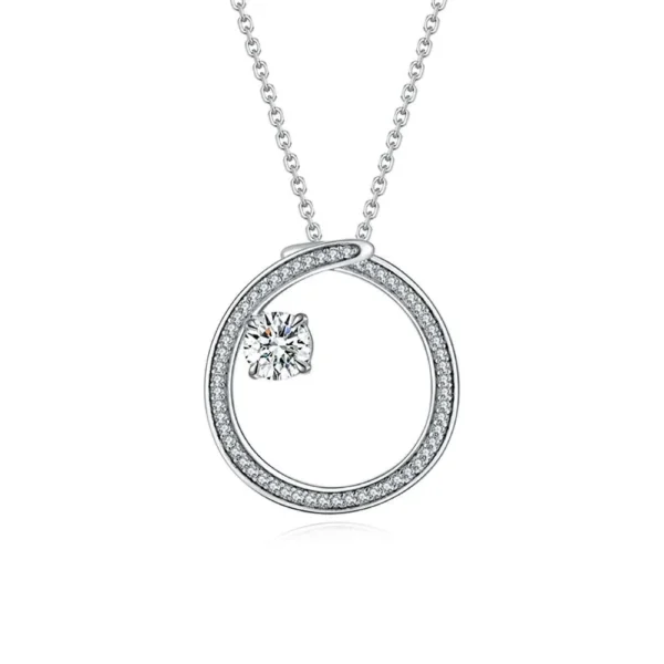 Swirl Pendant Necklace