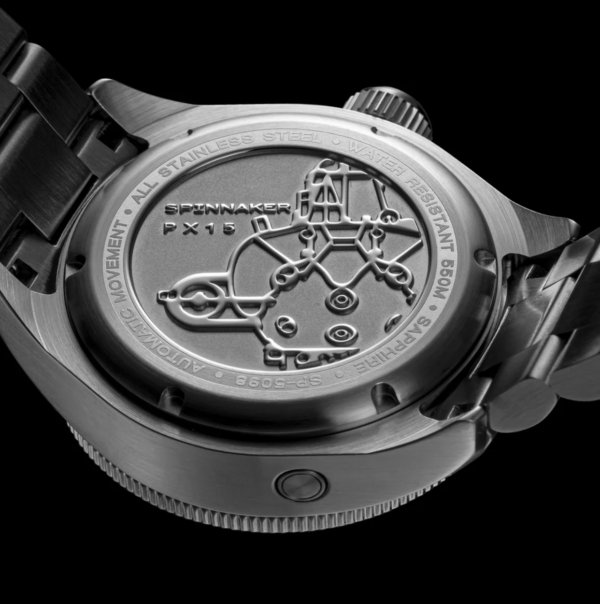 Volcano Black Spinnaker Watch